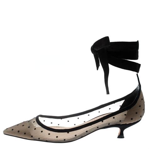 dior mesh polka dot pumps|Women's Designer Heels & Pumps .